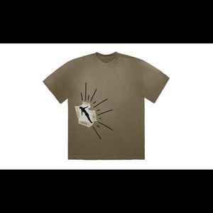 Travis Scott Highest in The Room Olive shirt M DS